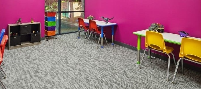 Real ABA room activity mats and learning resources