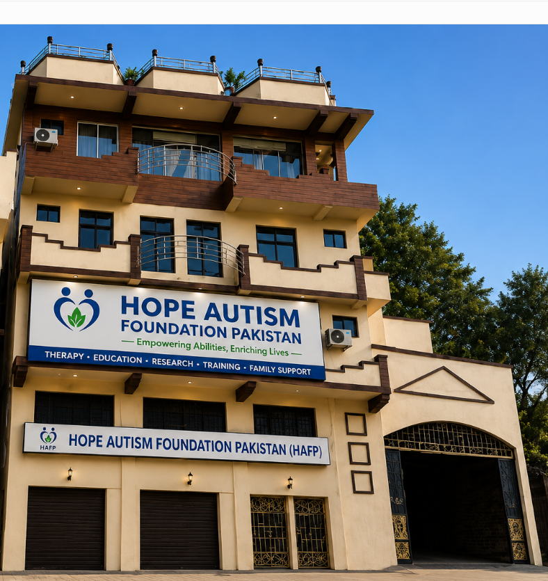 Hope Autism Foundation Pakistan building