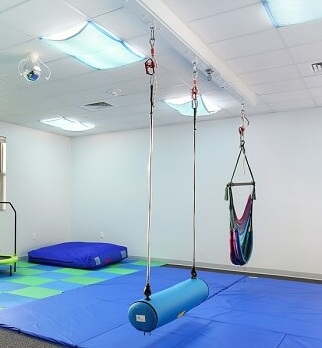 Real sensory swing and suspended therapy equipment